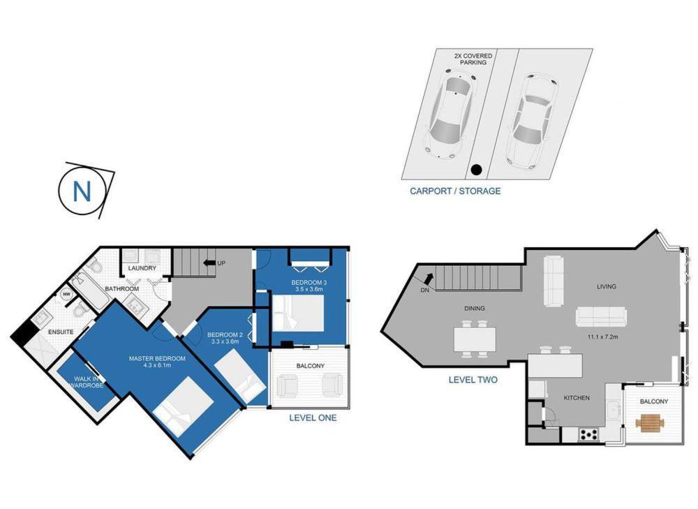 Ferienwohnung Split Level 125Sqm Sub Penthouse Auckland Exterior foto